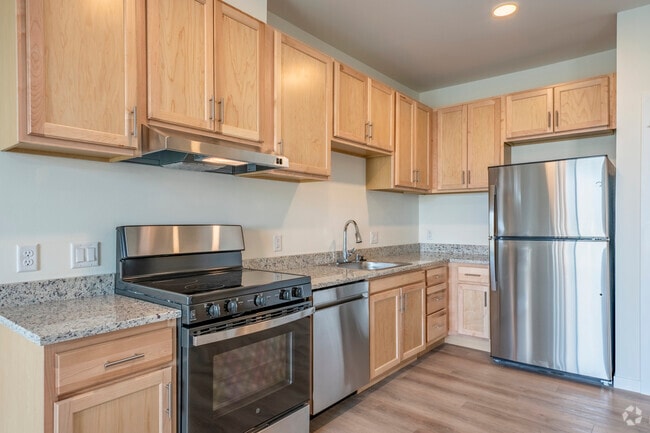 1BR, 1BA - 681SF - Kitchen