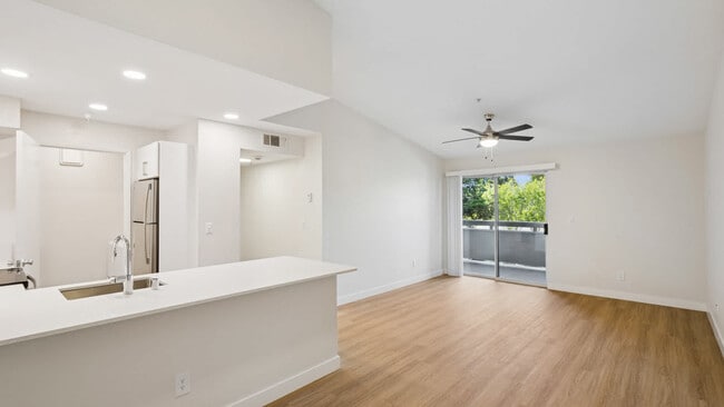Living Room with Hard Surface Flooring