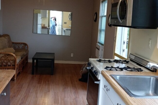 Large screen TV included