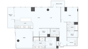 Penthouse D | 2-Bed Penthouse