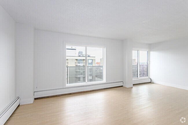 2 chambres, 1 salle de bain - 875 pi² - Salon - Lancaster Tower