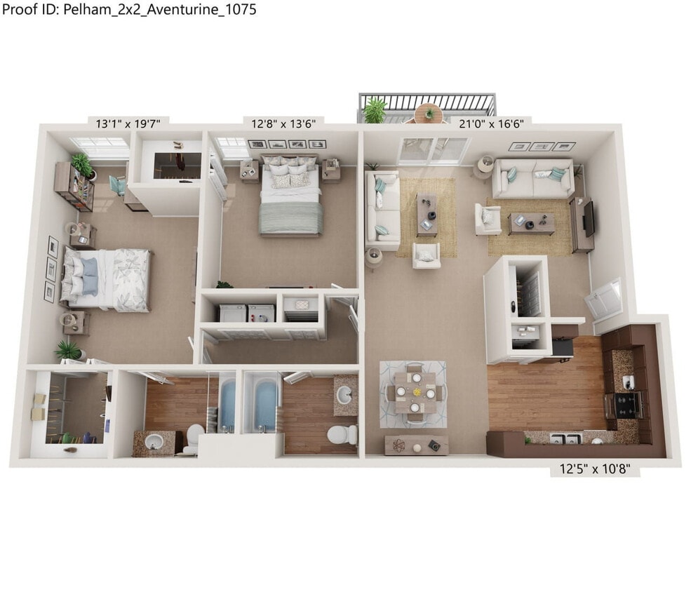 Floor Plan - Aventurine (Renovated)