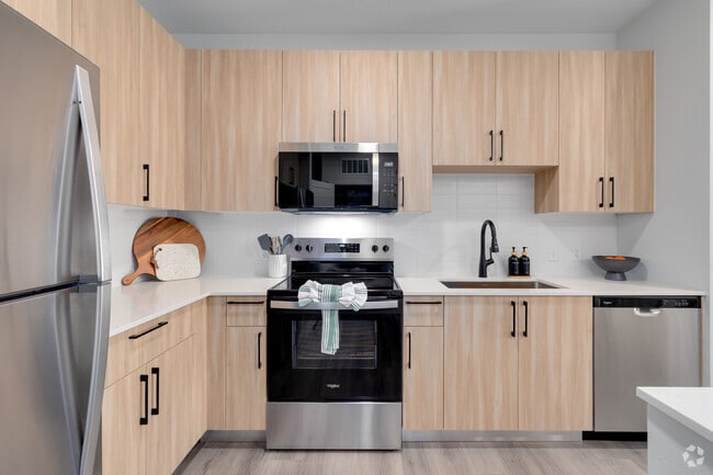 A1 - 1BR, 1BA - 740SF - Kitchen - The Winslow Residences