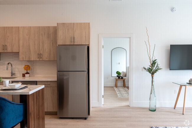 2BR, 2BA - 820SF - Kitchen - SORA Apartments