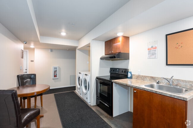 Typical Communal Laundry Area