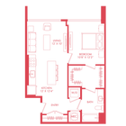 A6 | 1x1 | 715 sq ft