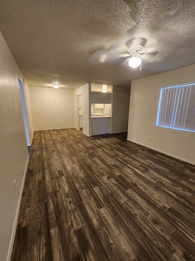 Living Room & Dinning Area - Whispering Willows Apartments