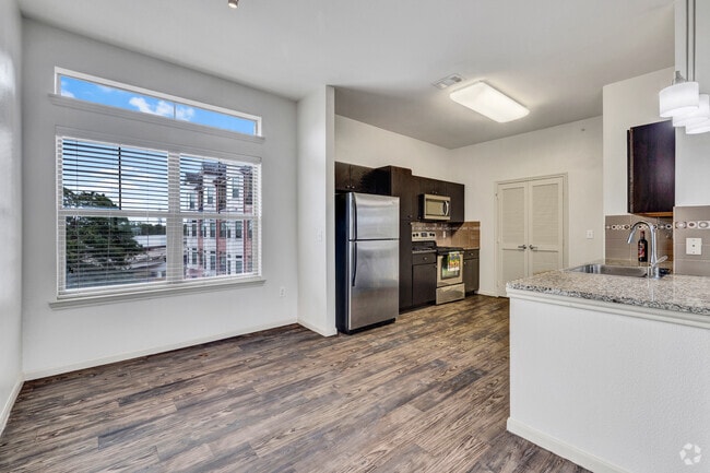 2BR, 2BA - 1,266SF - Kitchen/Dining Room