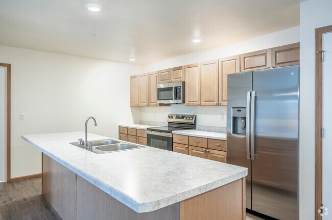 2BR, 2BA - 1068SF - Kitchen