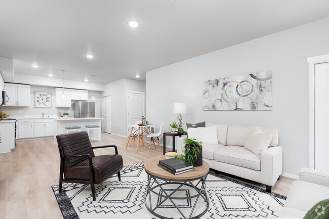3BD, 2BA - 1,210SF