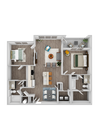 B4 floor plan Apex Apopka