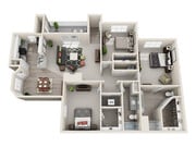 Cottonwood Floor Plan