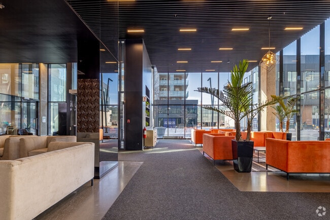 Salon du hall - Solar Uniquartier – Lumeo Appartements