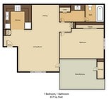 1BR/1BA