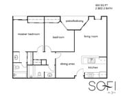 2BR/2BA