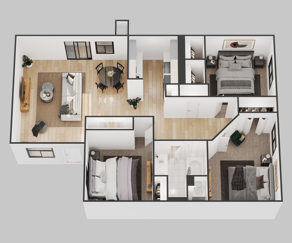 C1.jpg - 3 Bed/ 1.5 
