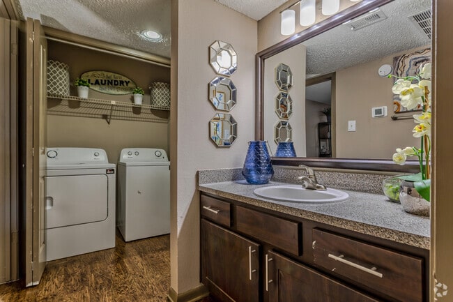 1BR,1BA - 739SF A3 - Laundry/Bathroom - Ridgeview Place Apartments