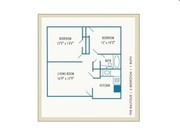 2BR/1BA