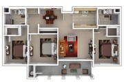 3BR/2BA