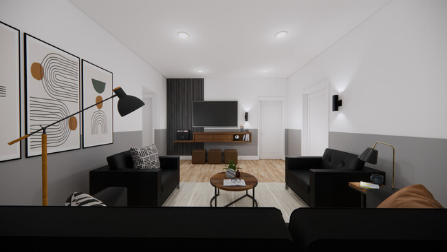 Livingroom - 255 Main Street Apartments