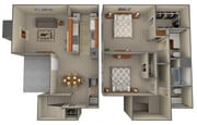 2-Bedroom/2-Bathroom