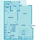 The Maurepas floor plan The Waters at Hammond