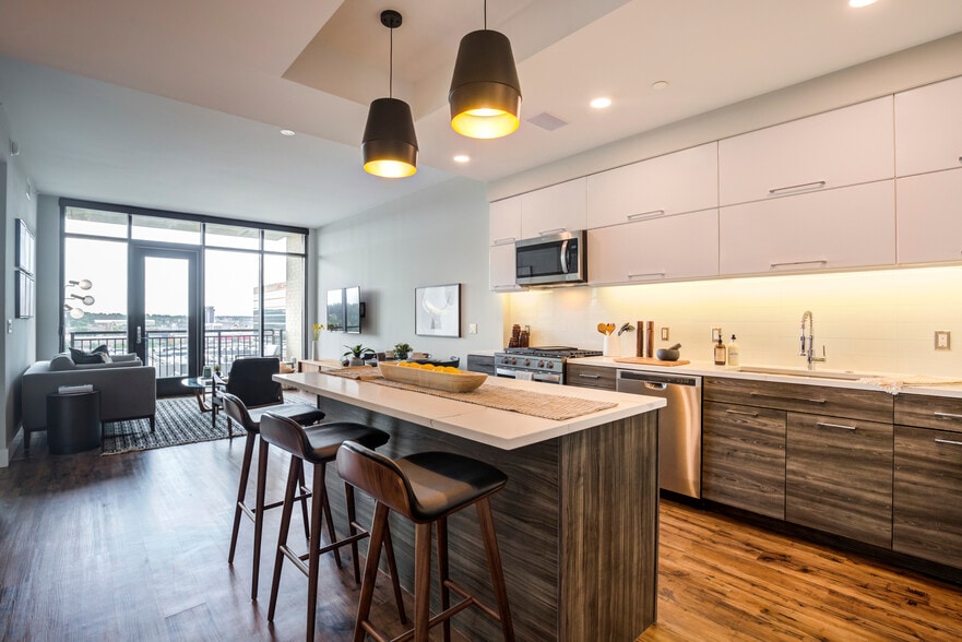 Model Kitchen and Living Room