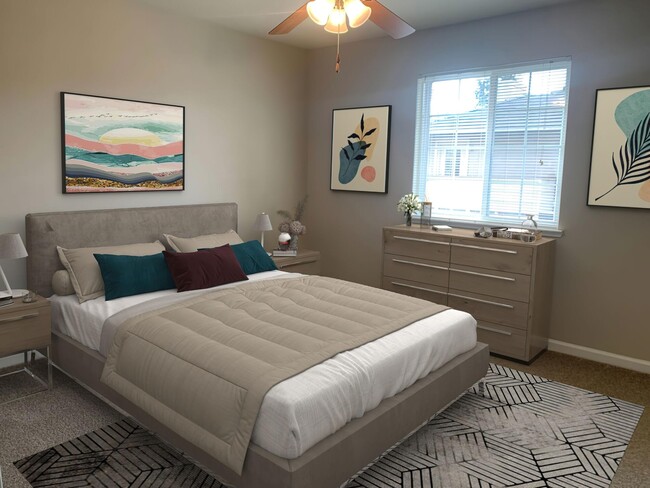 Bedroom - Arbor Ridge Apartments