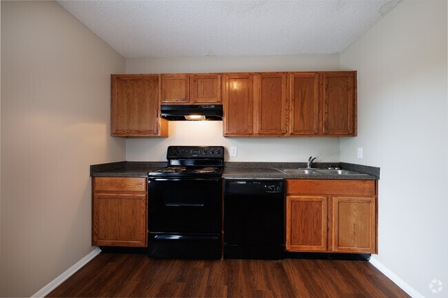 2HAB, 1BA - 880 ft² - Cocina - Amelia Apartment Homes