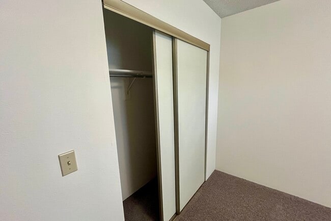 Bedroom closet space
