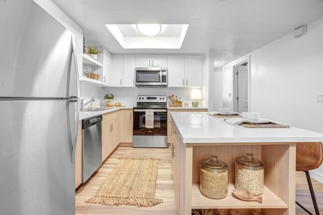Kitchen Island in Select Units