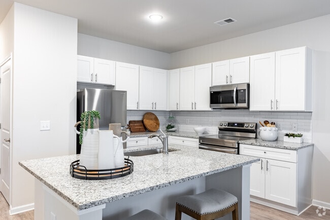 2BR, 2BA - 1020SF (Richmond) Kitchen