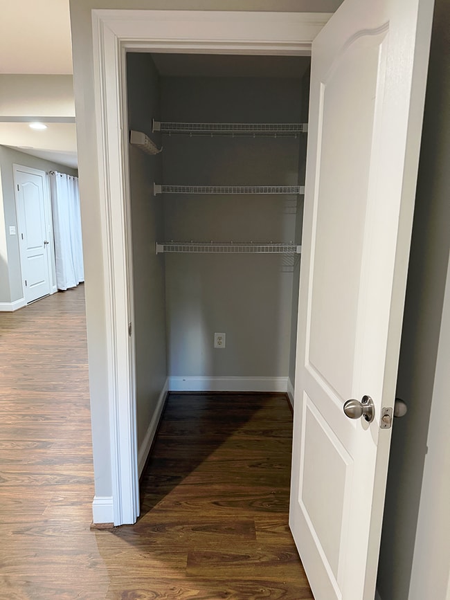 Closet near entrance - 244 Almond Dr Unit Basement