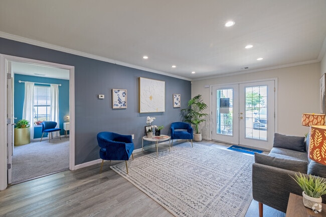 2BD, 2BA - 1010SF - Meridian Terrace Model Unit - Dining & Living Area