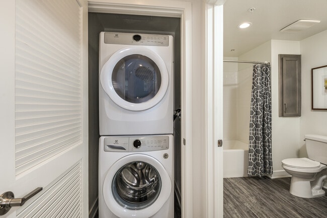 In unit washer and dryer