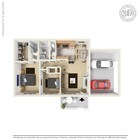 2 Bed 2 Bath 2.5 Car Attached