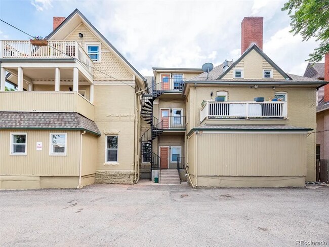 Back of Building - 813 E 14th Ave Unit #4