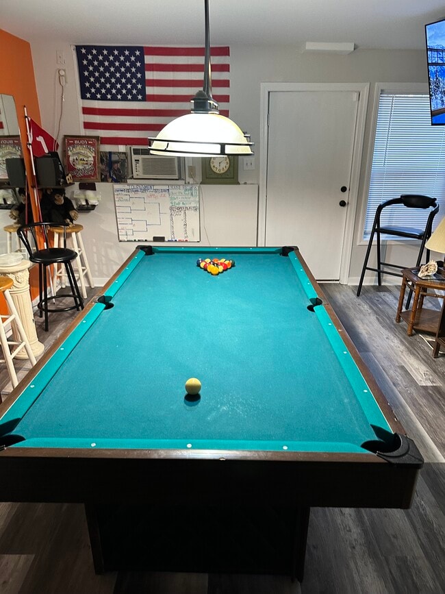 Rec Room with Pool Table