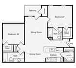 2BR/2BA
