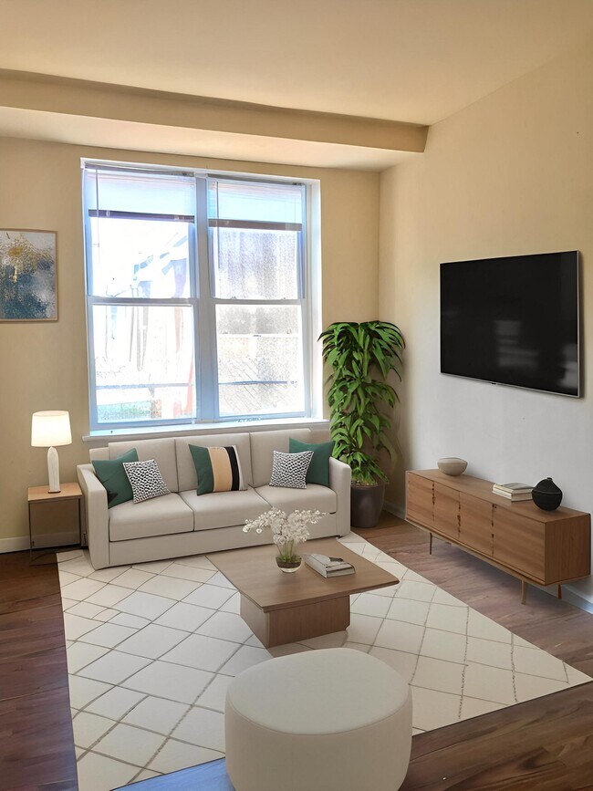 Living Room - Carlton Arms