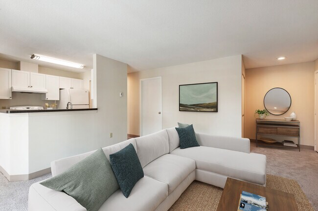 Classic Package I living room with carpet