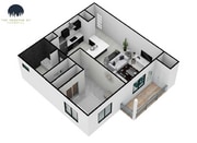 One Bedroom Floor Plan