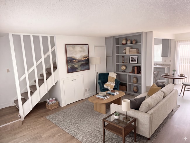 Salón con vistas a la cocina. - 1366 Fredericks St Unidad 1366 Fredericks #C