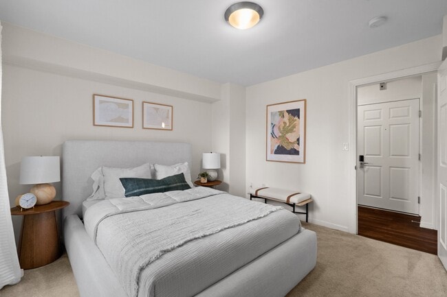 Large Bedroom at Skye Apartments in Seattle, WA 98121