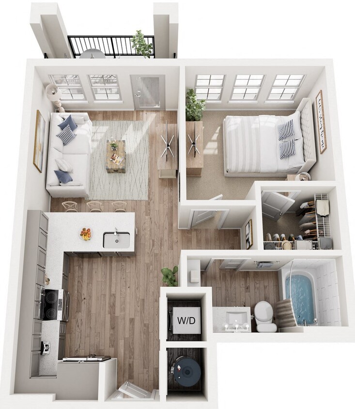 Floor Plan - The Bohler I