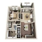 1 Bedroom | 1 Bath | 743 SF