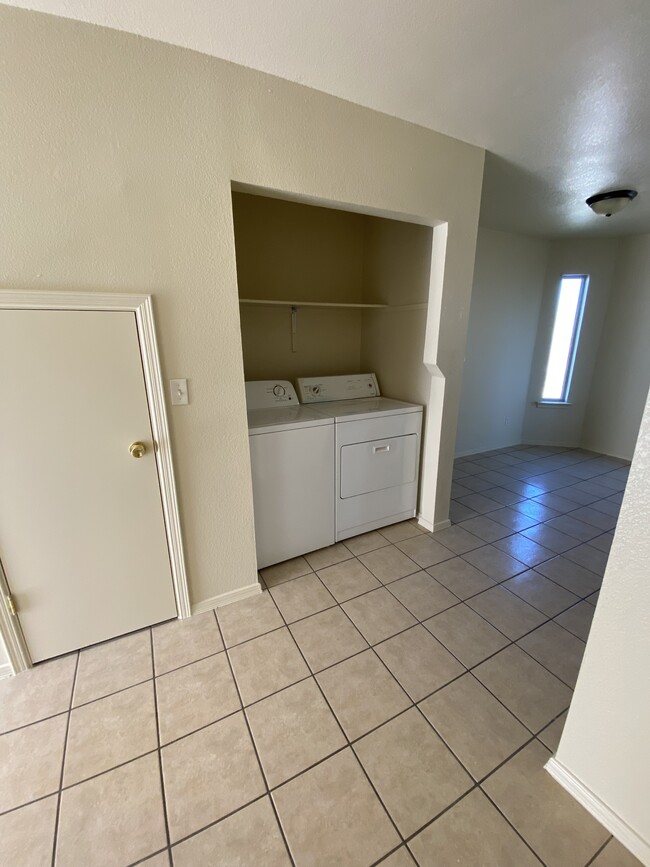 Laundry Corner/Storage under stairs - 8495 Roseway Dr Unit B