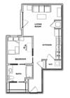 1BR/1BA