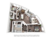 McKenzie - Club D - 2 Beds - 2 Baths - 1523 Sq. ft.