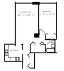1BR/1BA